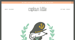 Desktop Screenshot of captainlittle.com